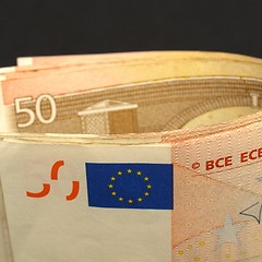 Image showing Euro note