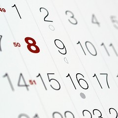 Image showing Calendar