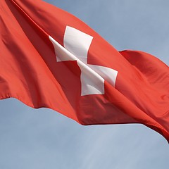 Image showing Flag of Switzerland