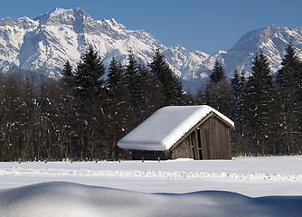 Image showing Wintermountains