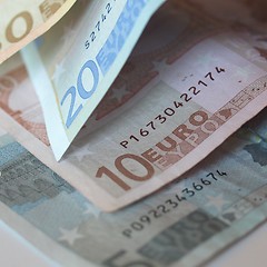 Image showing Euro note