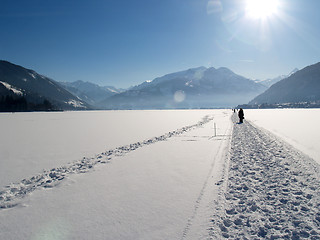 Image showing Winterwalk