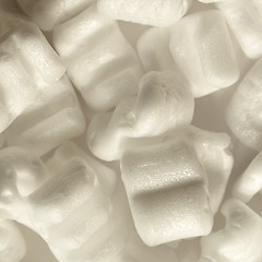 Image showing Expanded polystyrene beads