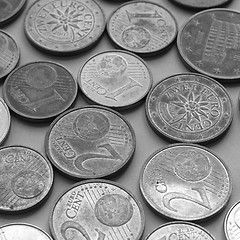 Image showing Euro coins