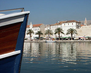 Image showing Harbour of Trogir