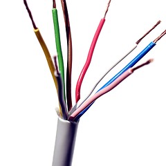 Image showing Electric wires