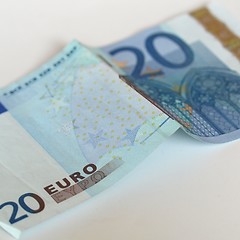 Image showing Euro note