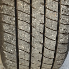 Image showing Wheel tyre