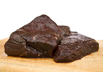 Image showing Raw whale meat