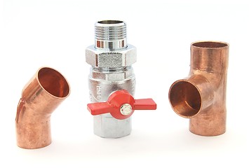 Image showing Plumbing fittings