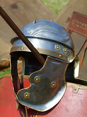 Image showing Roman helmet