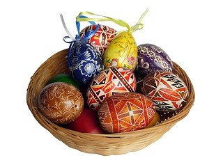 Image showing Easter basket