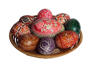 Image showing Easter basket