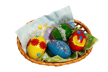 Image showing Easter basket