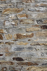 Image showing Old church wall.