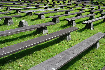 Image showing benches