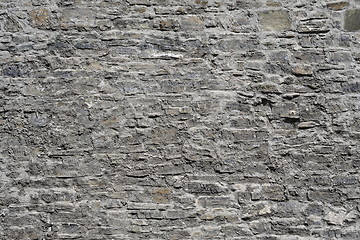 Image showing Old castle wall.