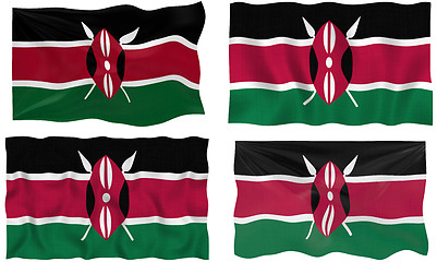 Image showing Flag of Kenya