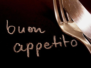 Image showing buon appetit