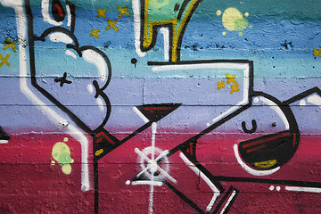 Image showing Graffiti detail