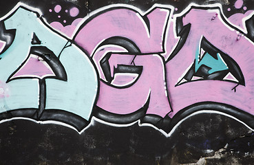 Image showing Graffiti detail