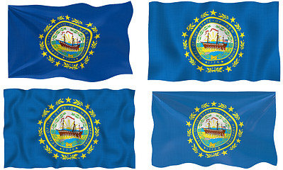 Image showing Flag of New Hampshire