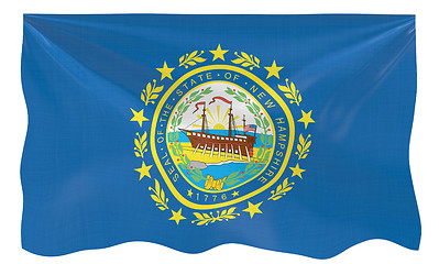 Image showing Flag of New Hampshire