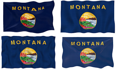 Image showing Flag of Montana