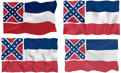 Image showing Flag of Mississippi