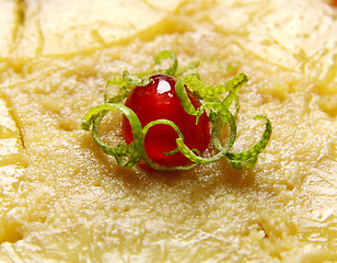 Image showing Cherry With Lime Rind