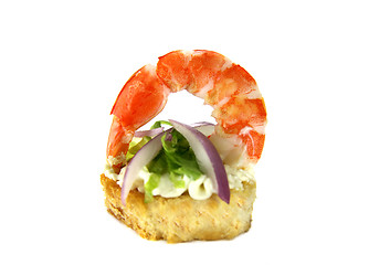 Image showing Shrimp And Onion Tidbit