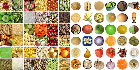 Image showing Food collage