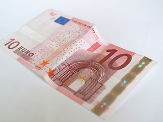 Image showing Euro note