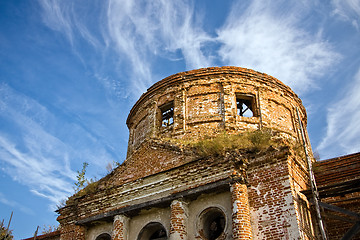 Image showing Ruins of old church