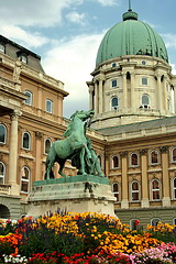 Image showing royal palace , budapest