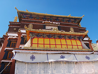 Image showing Top Potala palace Lhasa Tibet