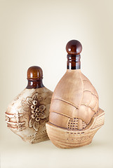 Image showing Ceramic bottle