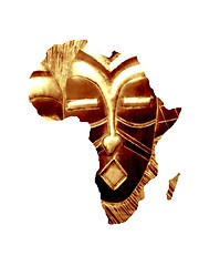 Image showing African continent