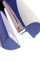 Image showing Blue stapler