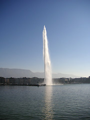 Image showing Jet d'eau