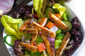 Image showing sesame chicken salad