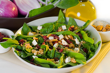 Image showing spinach salad