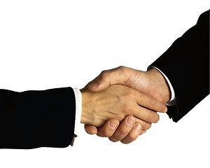 Image showing Hand shake 2