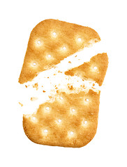 Image showing Cracked Cracker