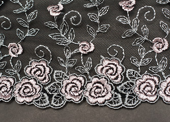 Image showing Decorative lace with pattern