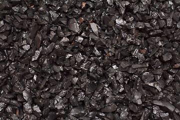 Image showing Black coal