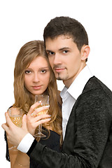 Image showing Beautiful young couple