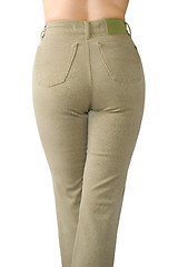 Image showing Beige jeans