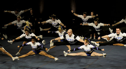 Image showing Cheerleading Championship of Finland 2010