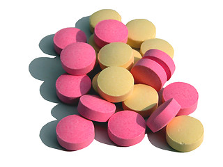 Image showing Colorful Pills
